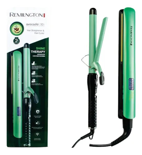 Plancha Cabello Profesional + Pinza Rizado