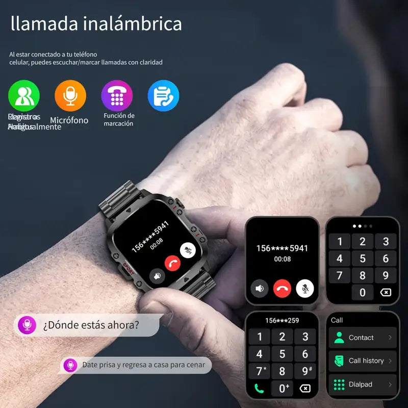 Reloj Inteligente / Smartwatch para caballero.